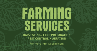 Rustic Farming Services Facebook ad Image Preview