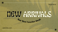 Vintage New Arrivals Animation Preview