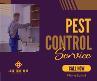Professional Pest Control Facebook Post Design