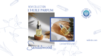 Natural Oil Perfume Facebook Event Cover Design