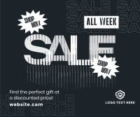 Playful All Week Sale Facebook post Image Preview