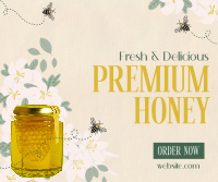Honey Jar Product Facebook Post Design