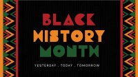 History Celebration Month Facebook Event Cover Design