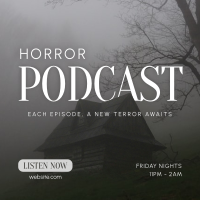 Horror Podcast Linkedin Post Image Preview