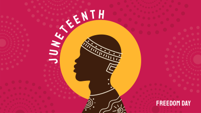 Beautiful Juneteenth Man Facebook event cover Image Preview