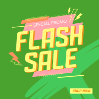 Flash Sale Promo Instagram Post Design