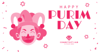 Purim Carnival Jester Facebook ad Image Preview