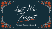 Forever Remembered Video Image Preview