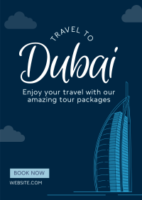 Welcome to Dubai Poster Image Preview