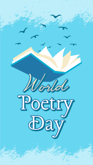 Happy Poetry Day Facebook story Image Preview