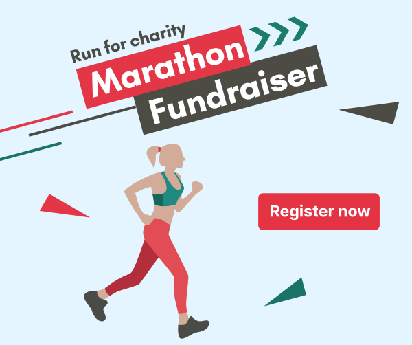 Marathon for Charity Facebook Post Design Image Preview