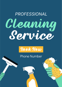 Professional Cleaner Flyer Image Preview
