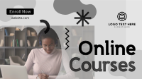 Online Education Courses Animation Design