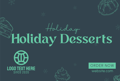 Special Holiday Cafe Pinterest board cover Image Preview