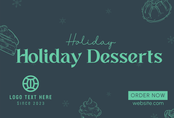 Special Holiday Cafe Pinterest Cover Design Image Preview