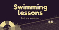Swimming Lessons Facebook Ad Design