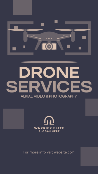 Drone Service Solutions Instagram story Image Preview