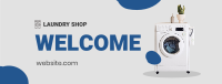 Laundry Shop Opening Facebook Cover Image Preview