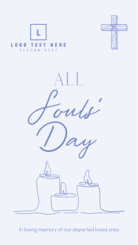 Soul's Day Candle TikTok video Image Preview