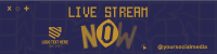 Streamers Night Twitch banner | BrandCrowd Twitch banner Maker