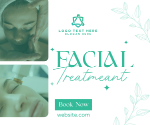 Beauty Facial Spa Treatment Facebook post Image Preview