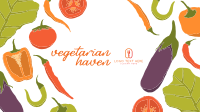 Vegetarian Haven YouTube Banner Image Preview