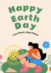 Plant a Tree for Earth Day Flyer Design