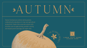 Autumn Pumpkin Video Image Preview