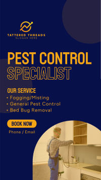 Pest Control Management TikTok Video Image Preview