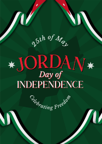 Independence Day Jordan Poster Design