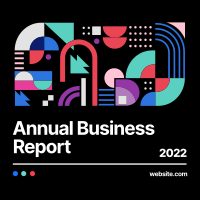 Annual Business Report Bauhaus Linkedin Post Image Preview
