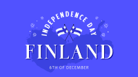 Independence Day For Finland Facebook Event Cover Design