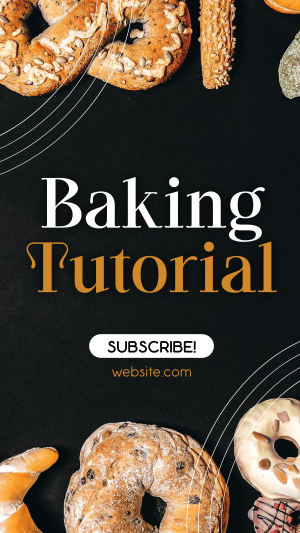 Tutorial In Baking Instagram story Image Preview