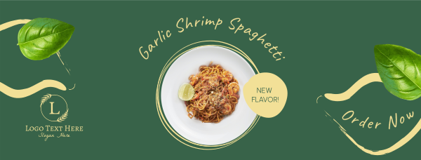 New Flavor Pasta Introduction Facebook Cover Design Image Preview