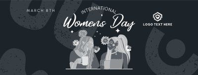 Women's Day Blossoms Facebook cover Image Preview