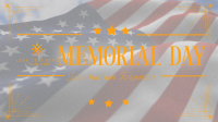 Elegant Memorial Day Animation Design