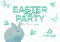 Easter Community Party Postcard Image Preview