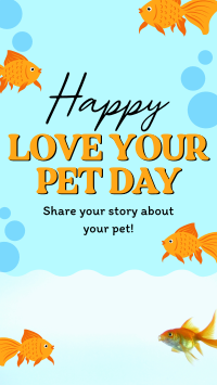 Bubbly Pet Day Facebook Story Design