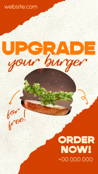 Upgrade your Burger! Instagram Story Design