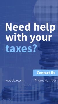 Need Tax Assistance? Facebook story Image Preview