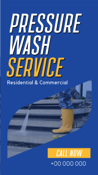 Pressure Wash Business Instagram story Image Preview