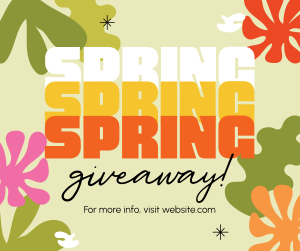 Spring Giveaway Facebook post Image Preview