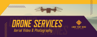 Drone Technology Facebook Cover Design