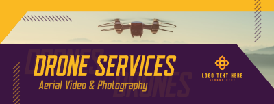 Drone Technology Facebook cover Image Preview