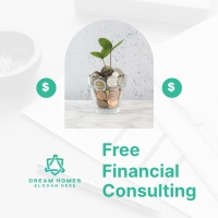 Financial Consulting Instagram Post Design
