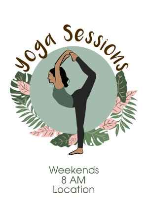 Yoga Sessions Flyer Image Preview
