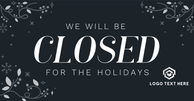 Closed for Christmas Facebook ad Image Preview