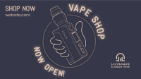 Vape Handle Facebook event cover Image Preview
