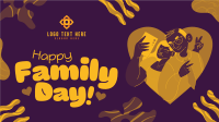 Quirkly Doodle Family Facebook Event Cover Design