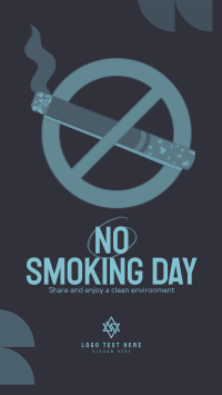 Stop Smoking Now Instagram Reel Design